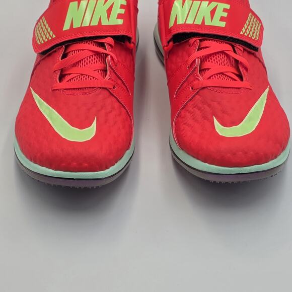Nike Men\'s Size 8 Jump Elite Track & Field Jumping Spikes FZ9636-600 Orange New